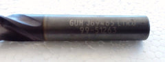Solid Carbide Drill Bit GUH J69465 LTR U 99-51263 Tool New