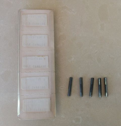 Cole Carbide Industries 5pcs 772489T19B A Carbide Inserts Grooving