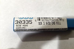 SGS 30335 SER 3 9/32 End Mill 2 FLT Square End General Purpose Made in USA