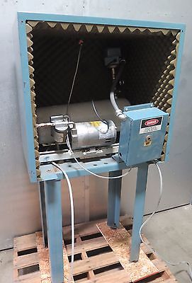 SoundProof Vacuum Pump Chamber Noise Enclosure Dayton 4Z335 SA55NXGTB-4142 Motor