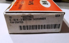 Reiff Nestor R&N THDFORMER HSS Standard Bottom Taps 12 Pcs 6-32 NC BH-3 333THD3