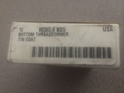 2 Pcs Reiff Nestor R&N ThreadFormer HSS Standard Bottom Tap M5X0.8 BD5 Tin New