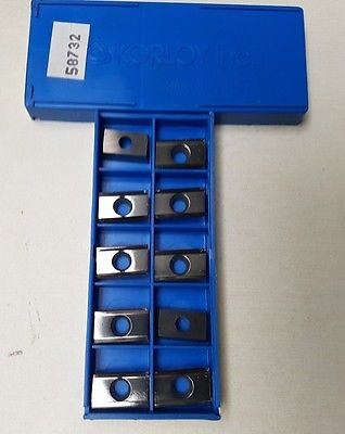 10 Pcs KORLOY APKT 1604 PDFR MA H01 R-MA Mill Carbide Inserts Tools New