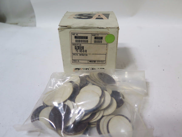 100 Pcs Standard Abrasives PSA Sanding Disc 701122 PSD 1" 80-AO-RB Brand New USA