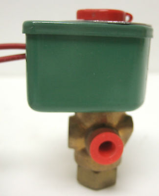 ASCO 8320A1 3-U Solenoid Valve 110/120V 50/60Hz 9W 1/8” 100 PSI 8320