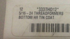 2 Pcs Reiff Nestor R&N ThreadFormer HSS Bottom Tap 5/16 - 24 H8 33THD12 New USA