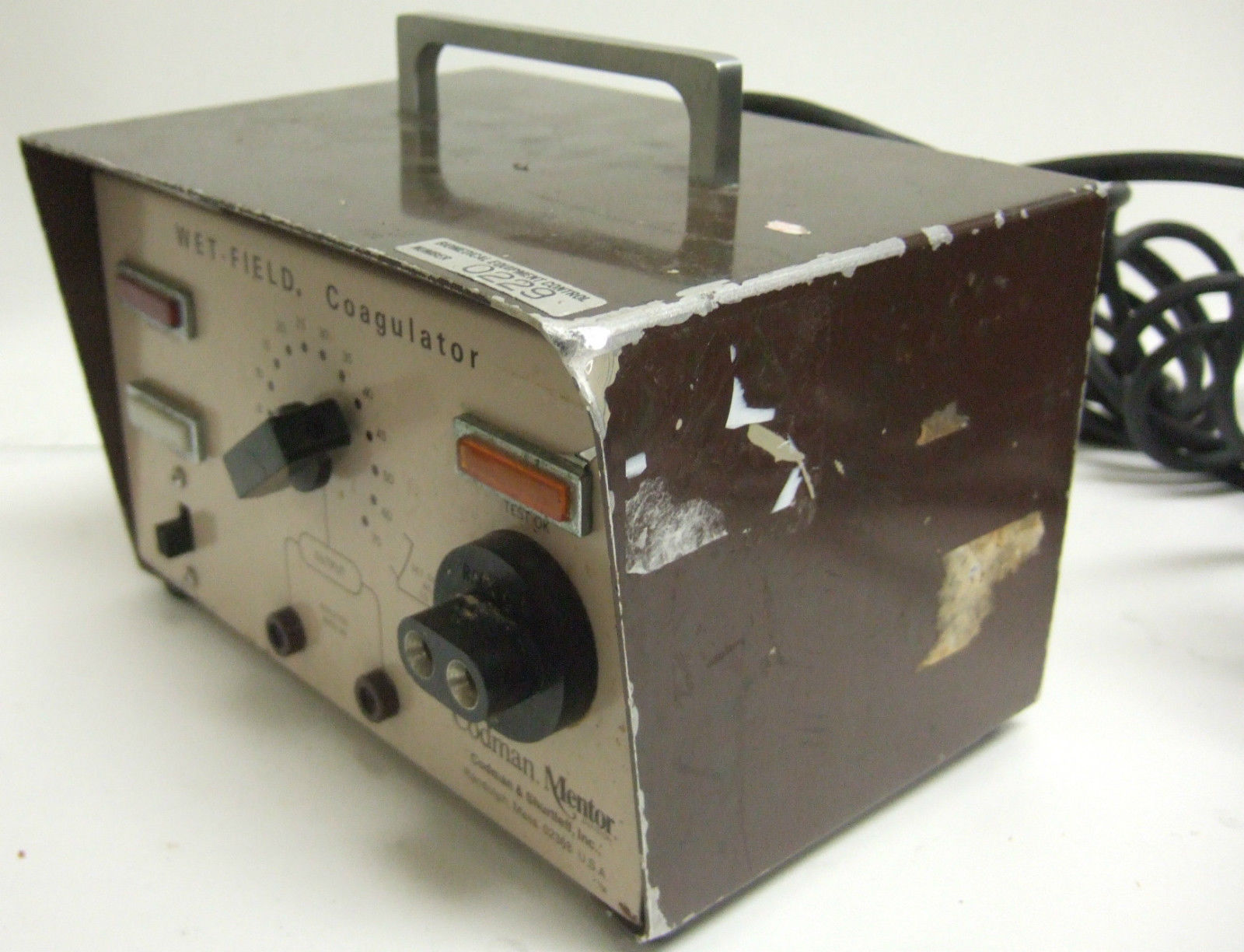 Codman Shurtleff Codman & Shurtleff Mentor Wet-Field Coagulator with Foot Switch