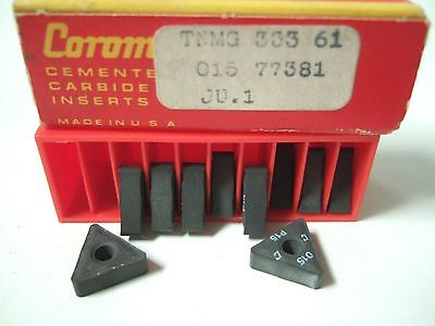 SANDVIK Coromant TNMG 333 61 015 77381 JU 1 Lathe Carbide Inserts 10 Pcs New