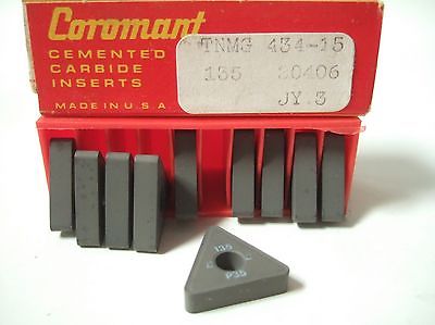 10 Pcs SANDVIK Coromant TNMG 434 15 135 20406 Mill Lathe Carbide Inserts Tools