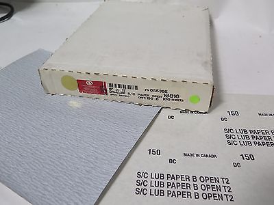 Carborundum Abrasives 9 x 11" Dri Lube S/C Paper 10816 Grit 150 Qty 200 New