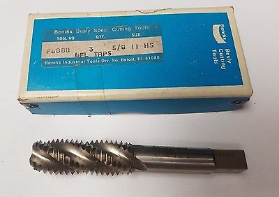 2 Turbo Cut Besly Tap 5/8 - 11 NC GH5 PLUG HS 4 FLUTE New USA P6888