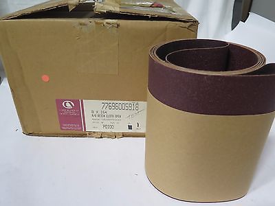 8 x 164 Carborundum A/O Resin Cloth Open 77696005918 Grit 100 Flex 90 Brand New