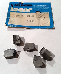 ISCAR GTN 9 IC 54 Carbide Inserts 5 Pcs Lathe Grooving Cut Off Self-Grip