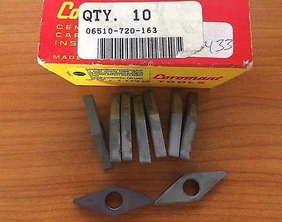 9 Pcs SANDVIK Coromant SCM 433 06510 720 163 Lathe Mill Carbide Inserts Tools