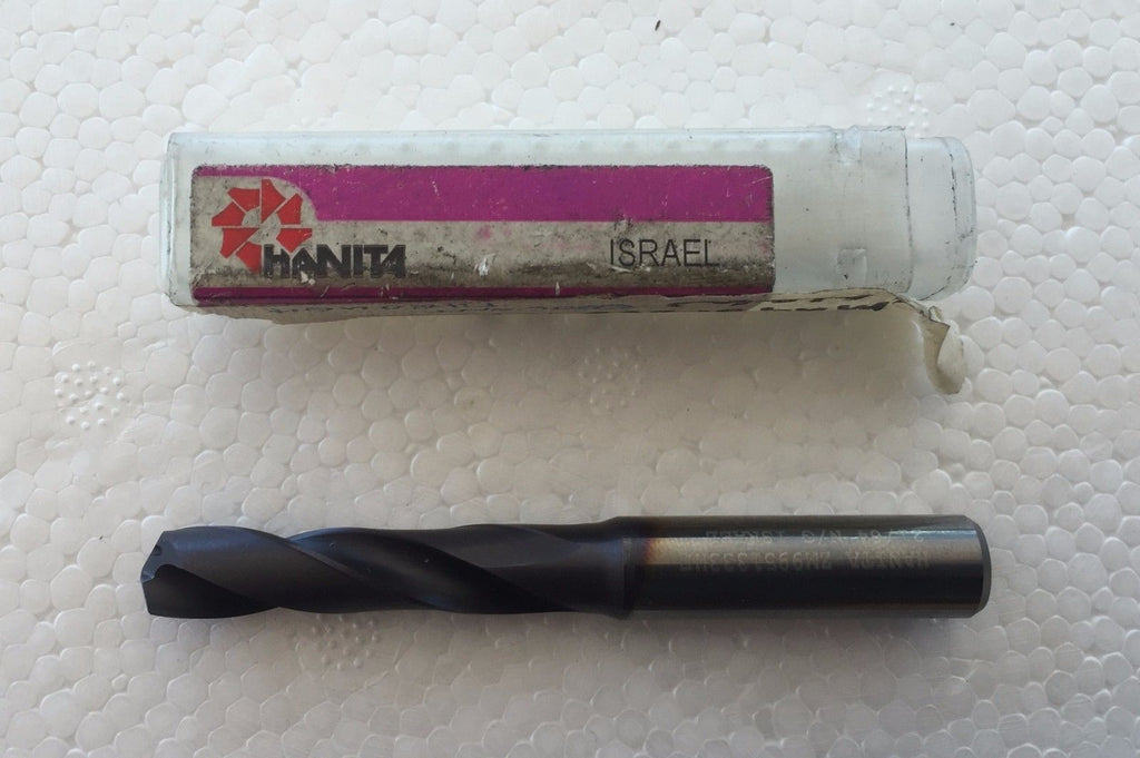 Hanita Coolant Through Solid Carbide Drill Bit 21/64" N/G ZM9951333HF Tool New