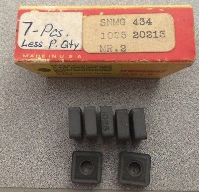 SANDVIK Coromant SNMG 434 1025 20213 Lathe Mill Carbide Inserts 7 Pcs New Tools