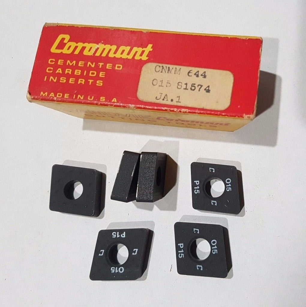 SANDVIK Coromant CNMM 644 015 81574 Lathe Carbide Inserts 6 Pcs New Tools
