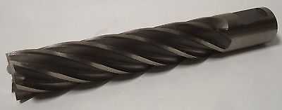 BRUBAKER TOOL HSS End Mill 1-1/4" 6 Flute, 1-1/4" Diameter Shank Brand New