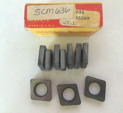 10 Pcs SANDVIK Coromant SCM 636 Mill Lathe Mill Carbide Inserts Tools New
