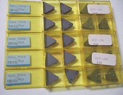 SANDVIK Coromant TNUN 434 135 P35 Lathe Carbide Inserts 10 Pcs New Tool Tools
