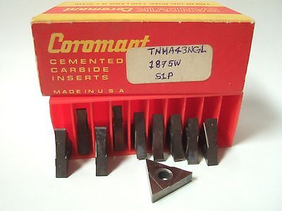 SANDVIK Coromant TNMA 43NGL 1875W S1P Lathe Carbide Inserts 10 Pcs New