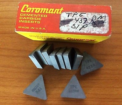 SANDVIK Coromant TPE 432 RM S1P Lathe Mill Carbide Inserts 10 Pcs Tools New