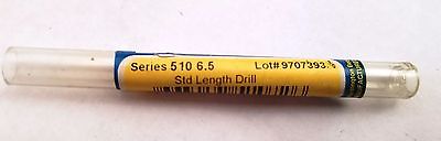 Ultra Tool Series 510 6.5 Std Length Drill Lot # 9707393 Carbide Made in USA