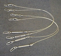 Lot of 4 Tie Down Strap Tension Tailgate Cable Pick Up Truck 67” New 8mm 1760 lb