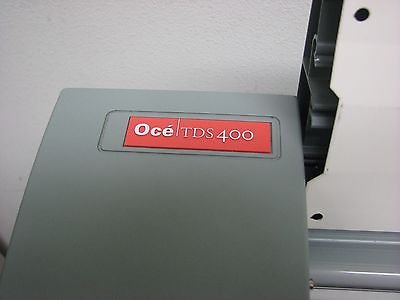 OCE TDS 400 Wide Format Printer Scanner Plotter Blue Print W/ Software