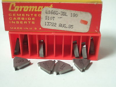 SANDVIK Coromant L166G 3BL 180 S1OT 13722 Threading Lathe Carbide Inserts