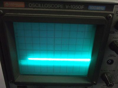 HITACHI V-1050F Oscilloscope 100 MHz