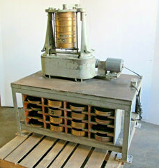 W.S.Tyler Ro-Tap RoTap Testing Sieve Shaker W/ US Standard Brass Testing Screens