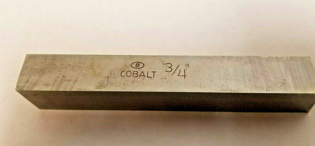 3/4" Square 5" Long Lathe Tool Cutting HSS Bits Ground NEW Cobalt  Brand New