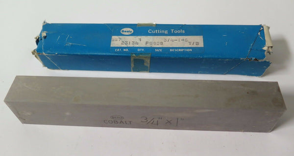 1 New 3/4 x 1 x 6 Rectangular Lathe Tool Cutting HSS Bit Blank COBALT BESLY USA