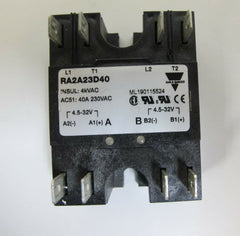 CARLO GAVAZZI RA2A23D40 Solid State Relay Panel Mount 230VAC 40A 4kVAC