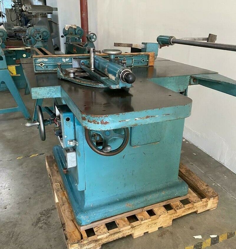 OLIVER Model 88-D Heavy Duty Wood Working Table Saw USA Made Vintage Nice