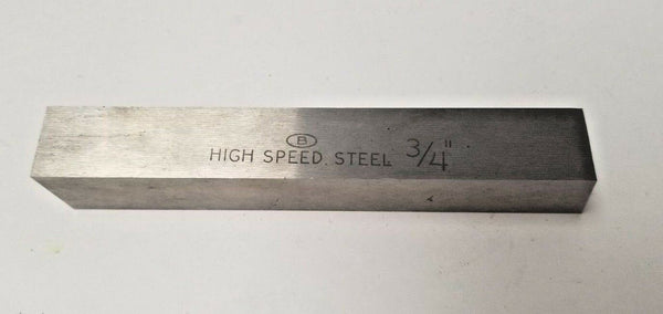 3/4" Square 5" Long Lathe Tool Cutting HSS Bits Ground NEW  Brand New