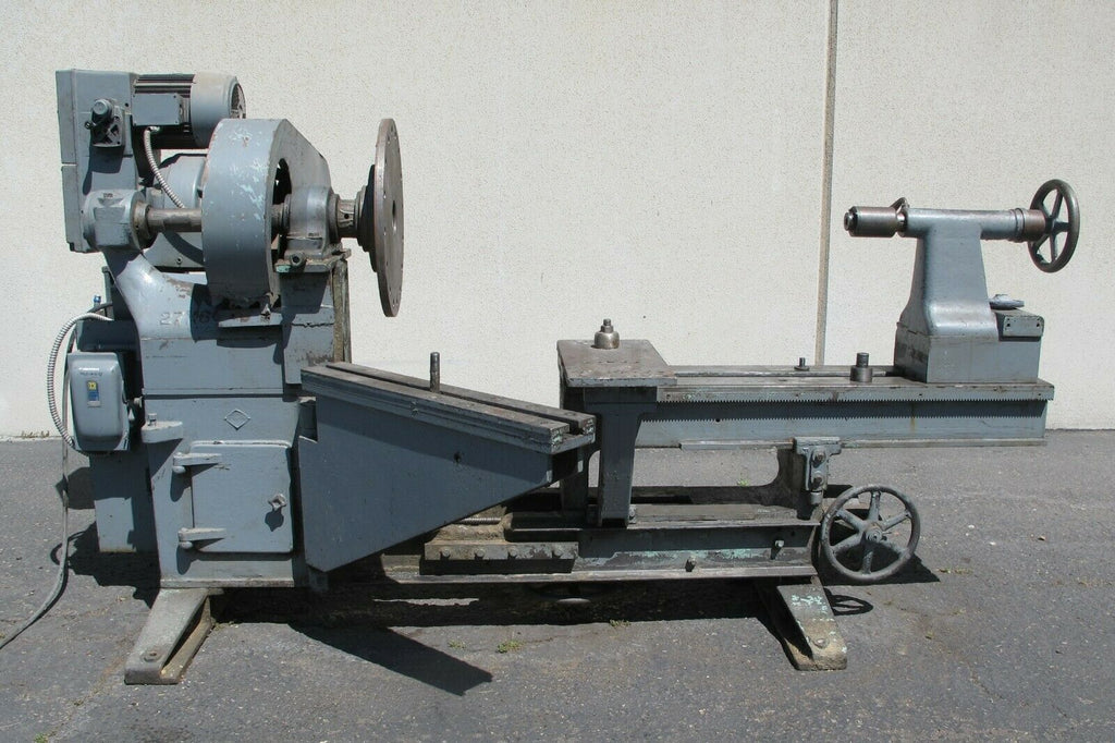 PRYIBIL 27" x 60" Spinning Lathe 84" Swing at Gap Came from Aerospace Facility