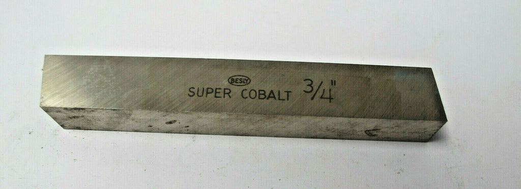 Super Cobalt 3/4" Square 5" Long Lathe Tool Cutting HSS Bits Ground NEW BESLY  B