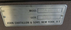 Chatillon Model UTSM 500 Lbs Motorized Test Stand Tensile Compression Tester