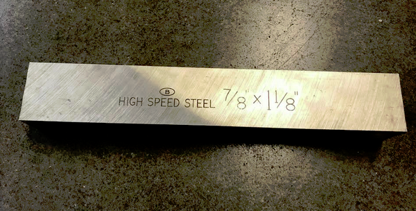Besly 7/8 x 1-1/8 x 7" Rectangle Lathe Tool Cutting HSS Bits New