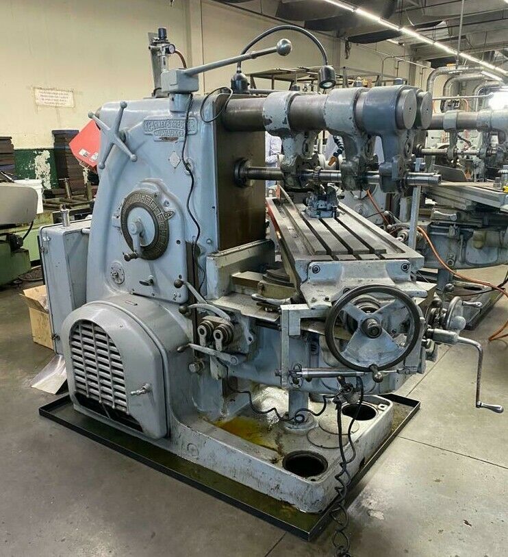 KEARNEY & TRECKER MILWAUKEE 15HP-3CK Horizontal Mill Milling Machine