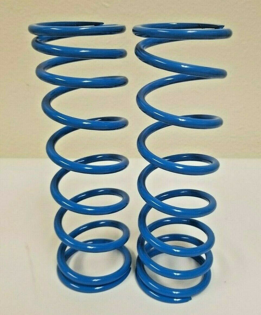 Lot 2 Works Performance Shock Compression Springs 7.0" Long 80 Lb .218 Wire Blue