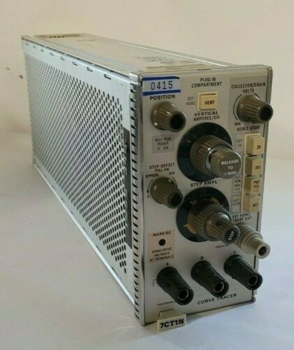 TEKTRONIX 7CT1N Curve Tracer Plug In Compartment